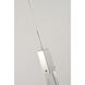 Canada 4 Light 36 inch Chrome Island Lighting Ceiling Light
